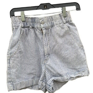 BDG women's small pin striped shorts